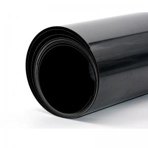 Màu đen cứng nhắc Màu sắc tác động cao PS Polystyrene HIPS Tấm nhựa dẻo 1MM