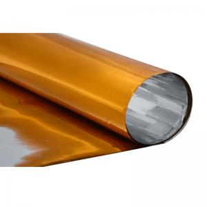 Vàng nhựa PVC bạc bóng 0,6mm