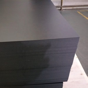 Tấm nhựa PETG màu đen 800 micron thân thiện với ECO cho tấm gỗ