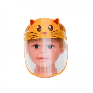 Bảo vệ an toàn Tấm che mặt toàn diện Tấm chắn che mặt Tấm che mặt đàn hồi Tấm chắn mặt trong suốt cho trẻ em